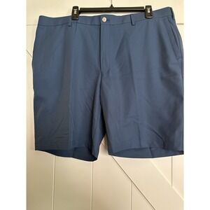 Peter Millar Crown Sport Performance Golf Shorts Mens‎ 40-9 Blue Chino Casual